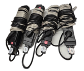 4 Stück Steckdosen WIPO LAN CAT 3M 6 Digitus LAN Kabel 3 Meter Wipo Euroleiste Typ 60040/V #1